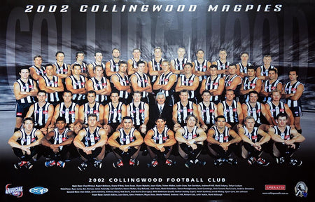Collingwood ‘A Century Of Proud Tradition’ Signed Poster Framed