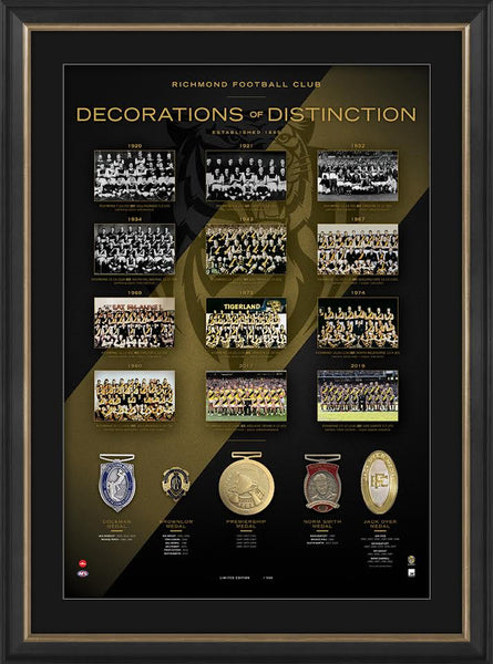 RICHMOND-Decorations of Distinction - Richmond Tigers