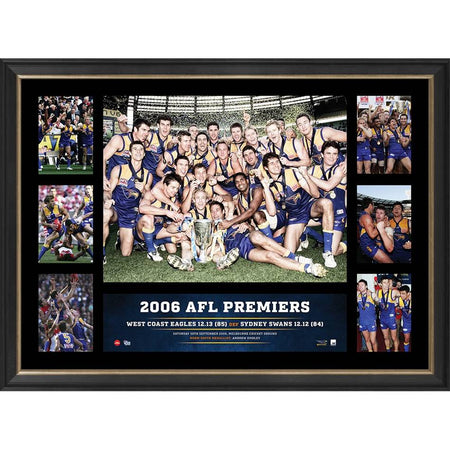 West Coast Football Club Official 2016 AFL Team Poster - West Coast Eagles