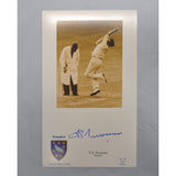 CRICKET-ENGLAND-FRED TRUMAN OBE English Test Cricketer signed photo
