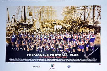 Fremantle Dockers 2023 Team Signed Jersey FRAMED