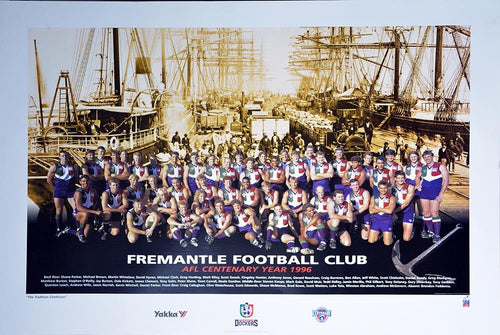Fremantle 1996 Team Poster