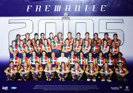 Fremantle 2001 Team Poster