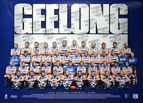 Geelong 1999 Team Poster