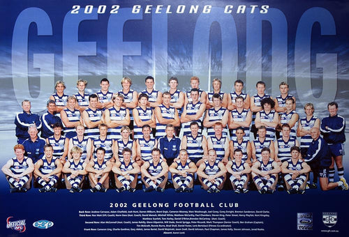 Geelong 2002 Team Poster