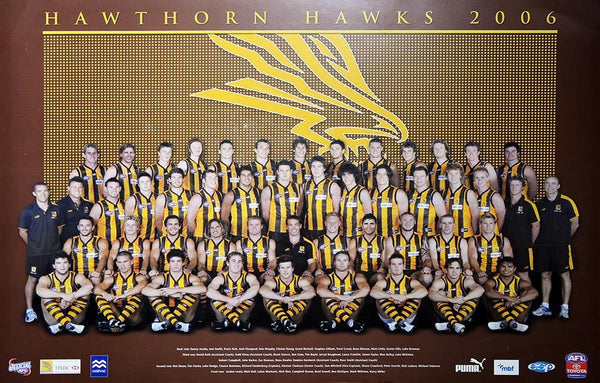 Hawthorn 2006 Team Poster