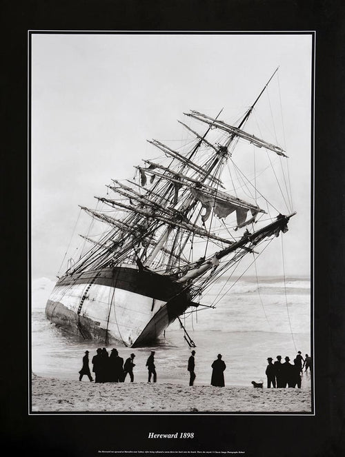 Hereward 1898 Sydney Ship Poster