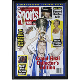 NORTH MELBOURNE-Sports Weekly Signed Cover by Wayne Carey/ Framed