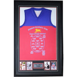 Fitzroy FC Jersey Team of the Century Framed