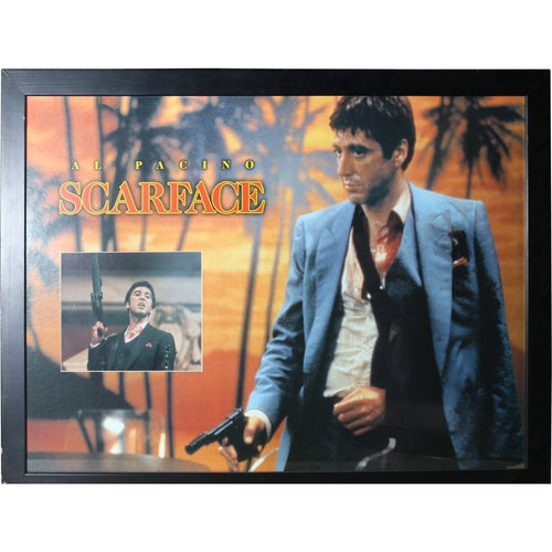 MOVIES-Al Pacino Scarface Poster Framed