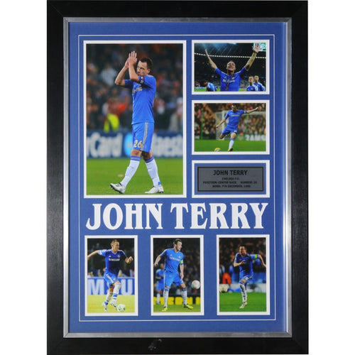 SOCCER-John Terry - Chelsea F.C Framed