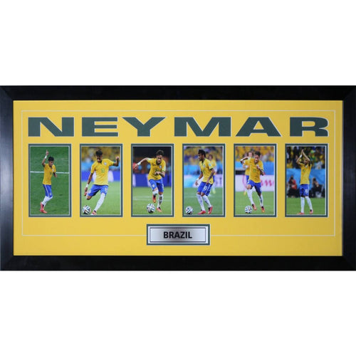 SOCCER-Neymar - Brazil F.C Framed