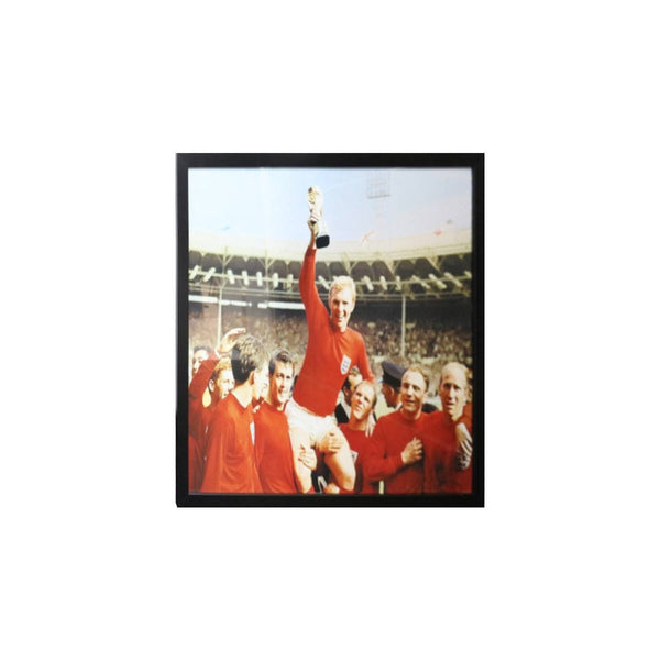 SOCCER-Bobby Moore - Soccer World Cup 1966 Colour Framed