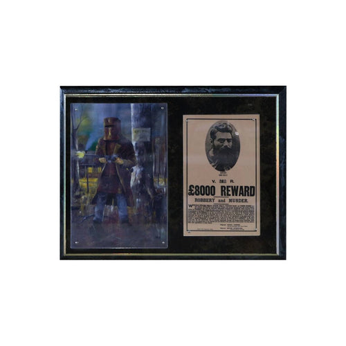 GENERAL-Ned Kelly - $8000 Reward Poster With Print - Framed