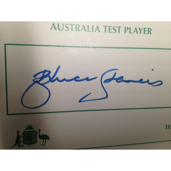Australian Test Cricketer Card Signed - Brian Francis