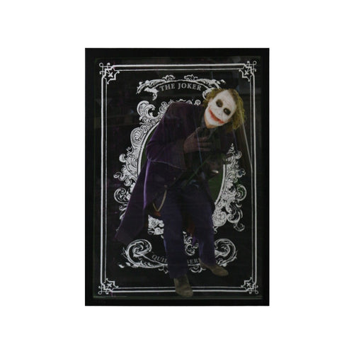 MOVIES-The Joker - Card Background - Framed