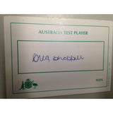 Australian Test Cricketer Card Signed - Greg Chappell
