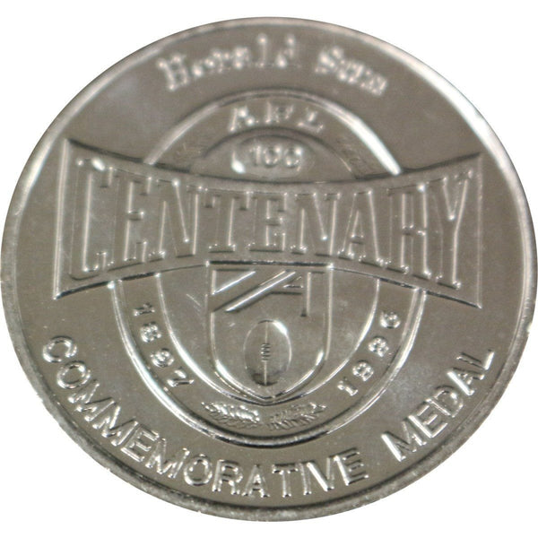 Afl Centenary Commemorative Medal - Herald Sun