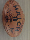 AFL-Match Football with 36 signatures