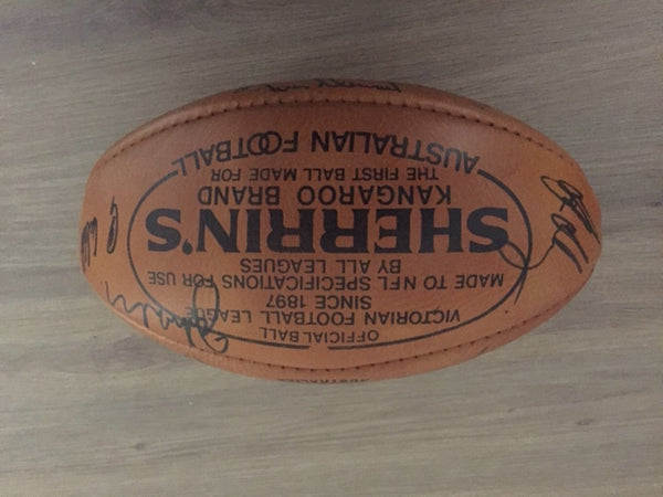 AFL-Match Football with 36 signatures
