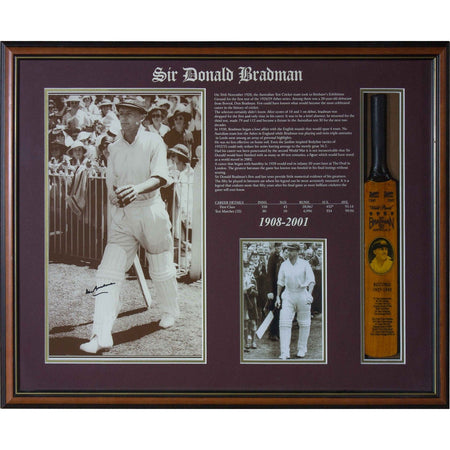 CRICKET-DOUBLE IMPACT-  Ricky Ponting and Michael Clark Signed Print Framed