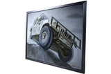 3D - Jeep Oil Painting