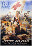 WW1 Enlistment Red Cross Poster