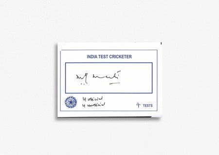 South African Test Cricketer Card Signed - T.L Goddard