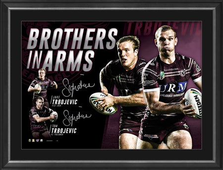 NRL-XAVIER COATES 'TRY OF THE CENTURY' SIGNED ICON SERIES