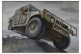 3D - Jeep Oil Painting