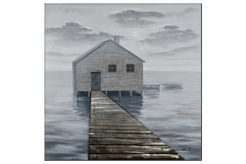 3D - Pier to Boat House Art