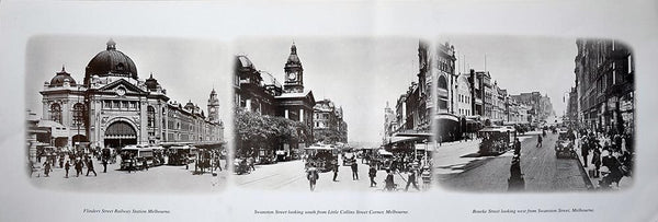 Melbourne Landmarks Print