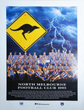 North Melbourne 1995 Team Poster