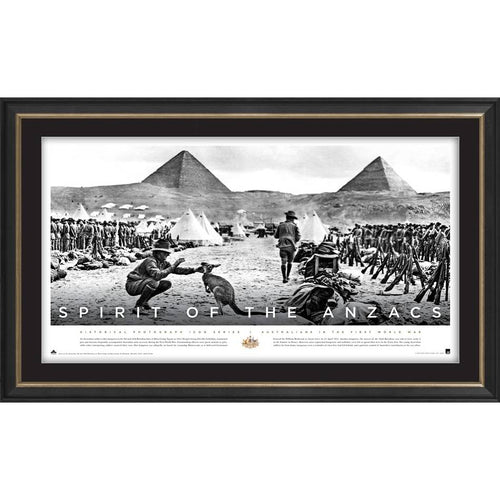 Anzac – “Spirit of the Anzac” – Historical Photograph in Egypt in 1914.