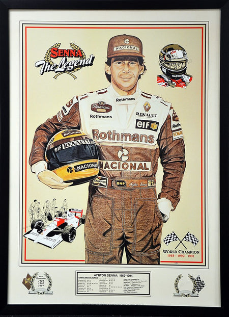 MOTOR BIKES-Casey Stoner 2007 MotoGP World Champion Poster Framed