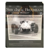 MOTOR RACING-Sir Jack Brabham F1 World Champion -Signed/Framed
