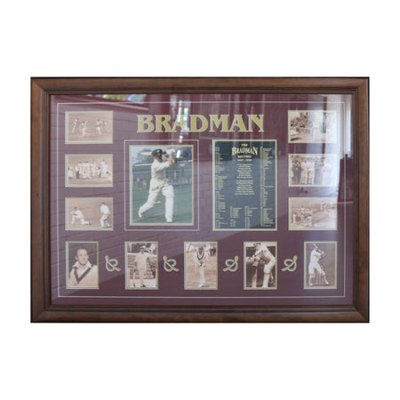 Bradman Signed photo with Ashes Urn