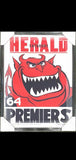 Melbourne Demons 1964 WEG Art Premiership Poster/Framed
