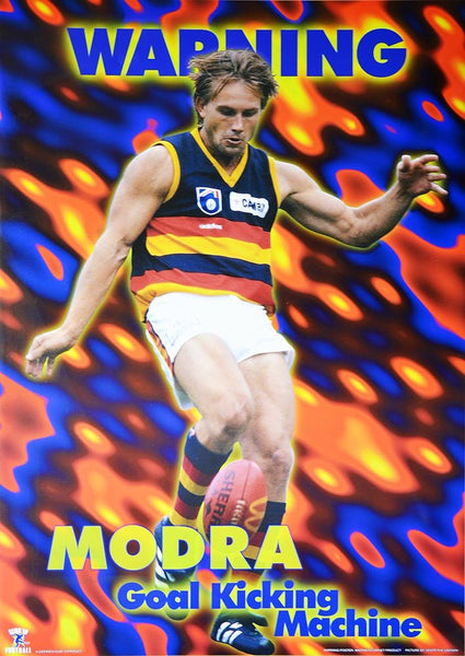 Tony Modra Warning Poster