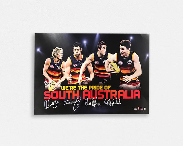 Adelaide Crows 'Pride of South Australia Signed Poster