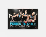 Port Adelaide 'Power to rule' Signed Poster