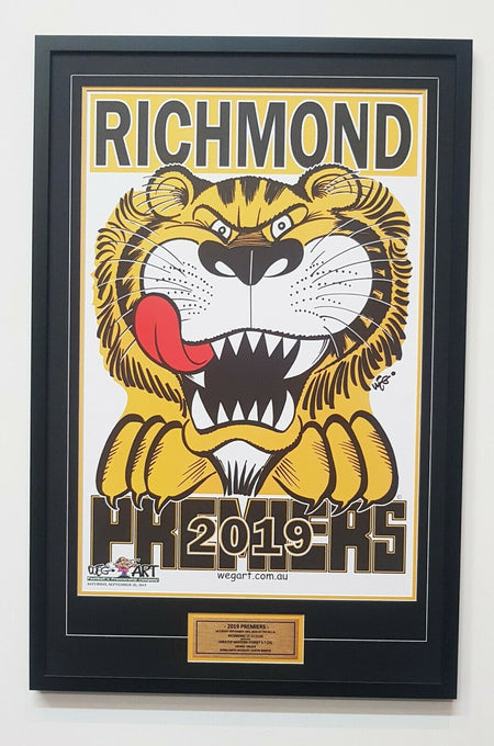 Richmond Premiership Jumpers 2017/2019/2020 Each Signed By Trent Cotchin