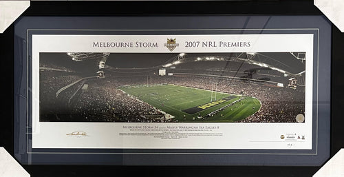 NRL-Melbourne Storm 2007 Premiership Panorama