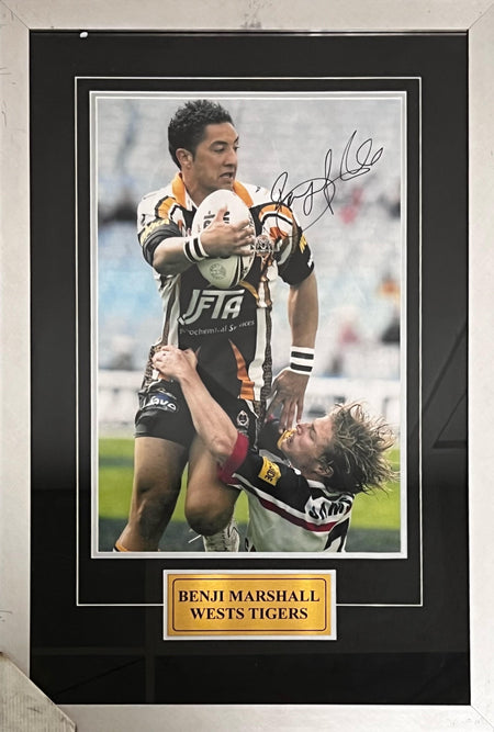 NRL-NATHAN CLEARY SIGNED JERSEY DISPLAY