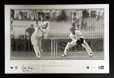 Australian Test Cricketer Card Signed - Bruce Laird