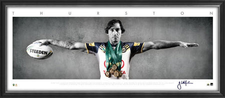 NRL-Johnathan Thurston Mini Wings Queensland Maroons UNFRAMED